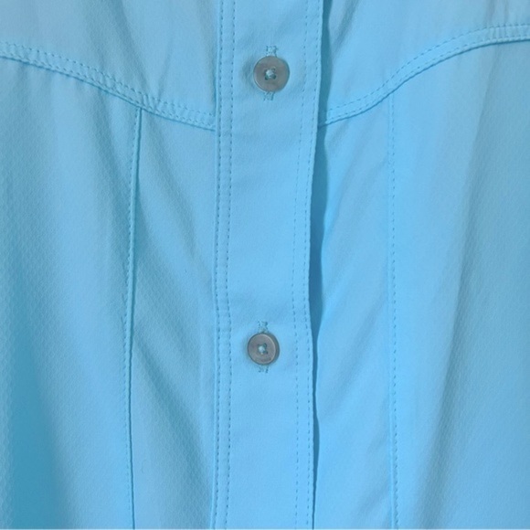 SIMMS Women's Fishing Isle Long Sleeve Shirt in Sea Breeze Outdoors Active NEW - Picture 5 of 16